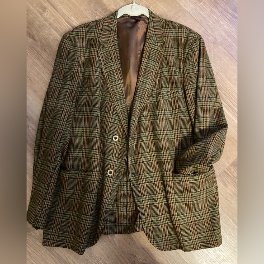 Vintage blazer from Dewsbury imported all wool sportscoating